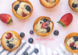 Blueberry Muffin Strawberry Shortcake