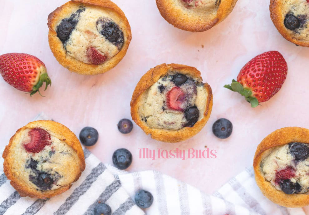 Blueberry Muffin Strawberry Shortcake