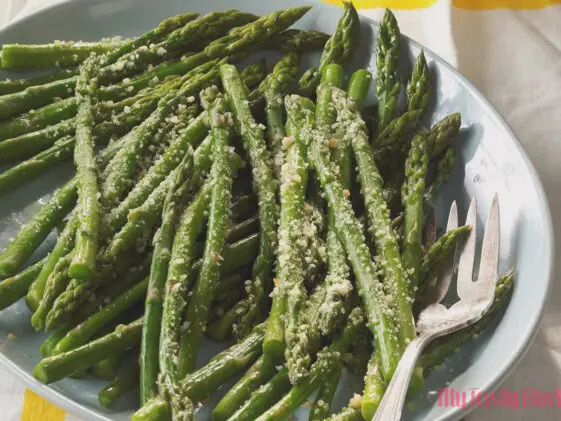 Garlic Parmesan Asparagus