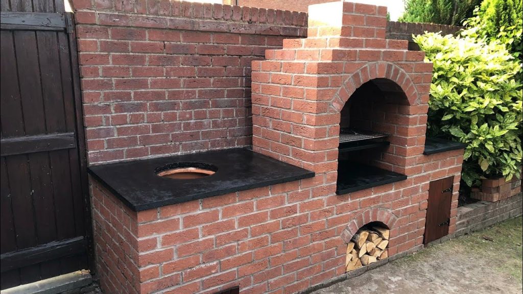 How to Build a Brick BBQ With Chimney
