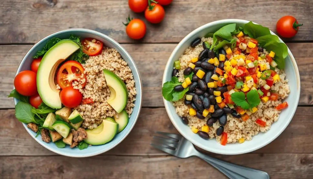 Customizing healthy bowls