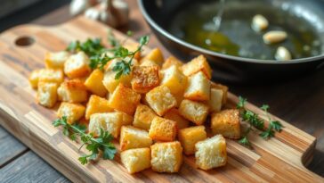 How to Make Croutons in a Pan