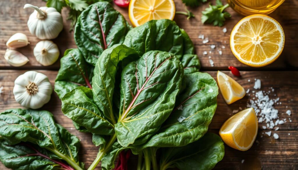 Swiss chard seasonings