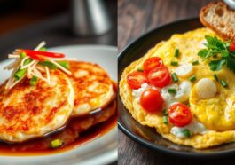 Egg Foo Young vs Omelette