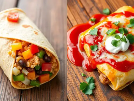 Burrito Vs Enchilada What’s the Difference?