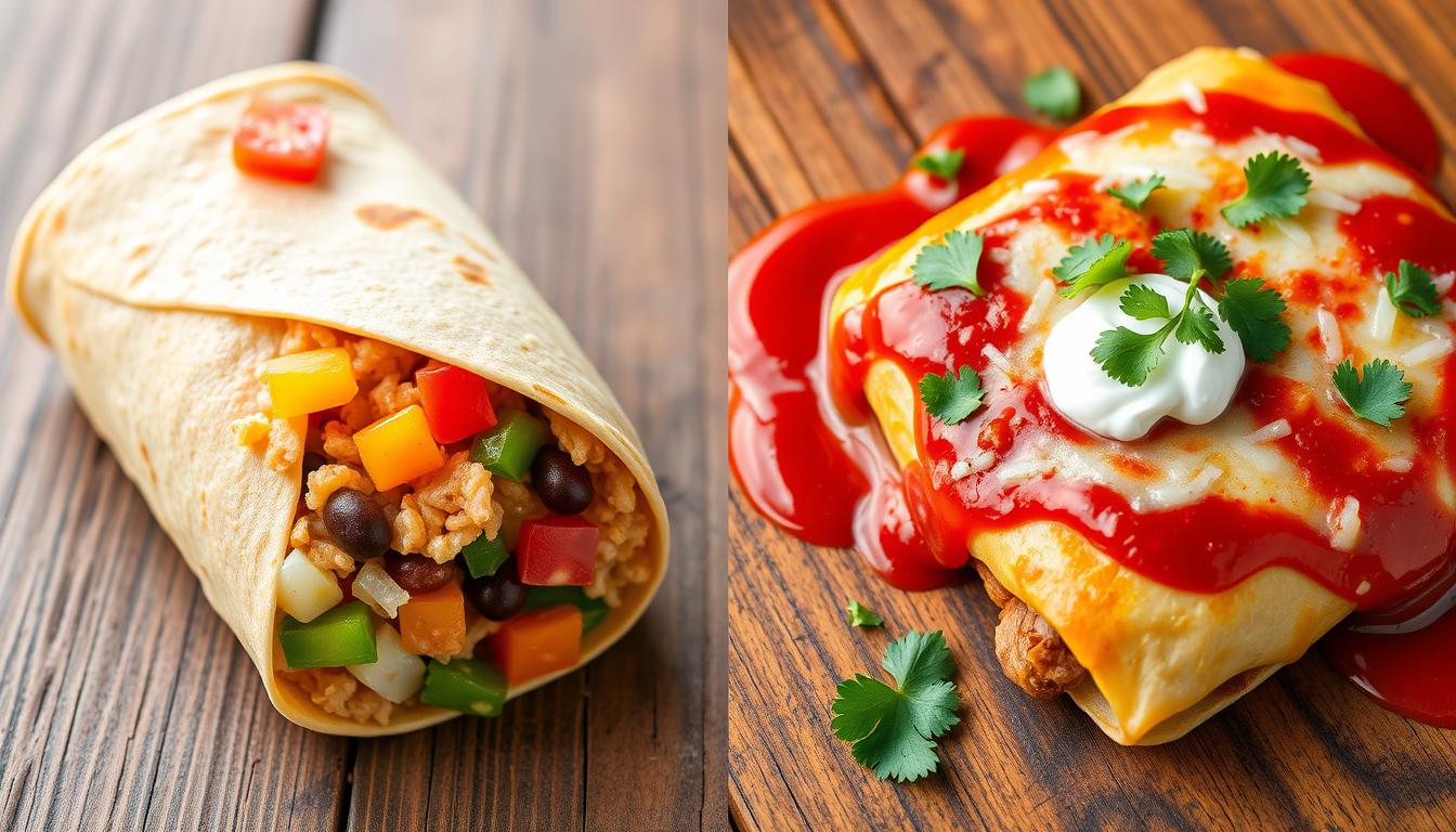 Burrito Vs Enchilada What’s the Difference?