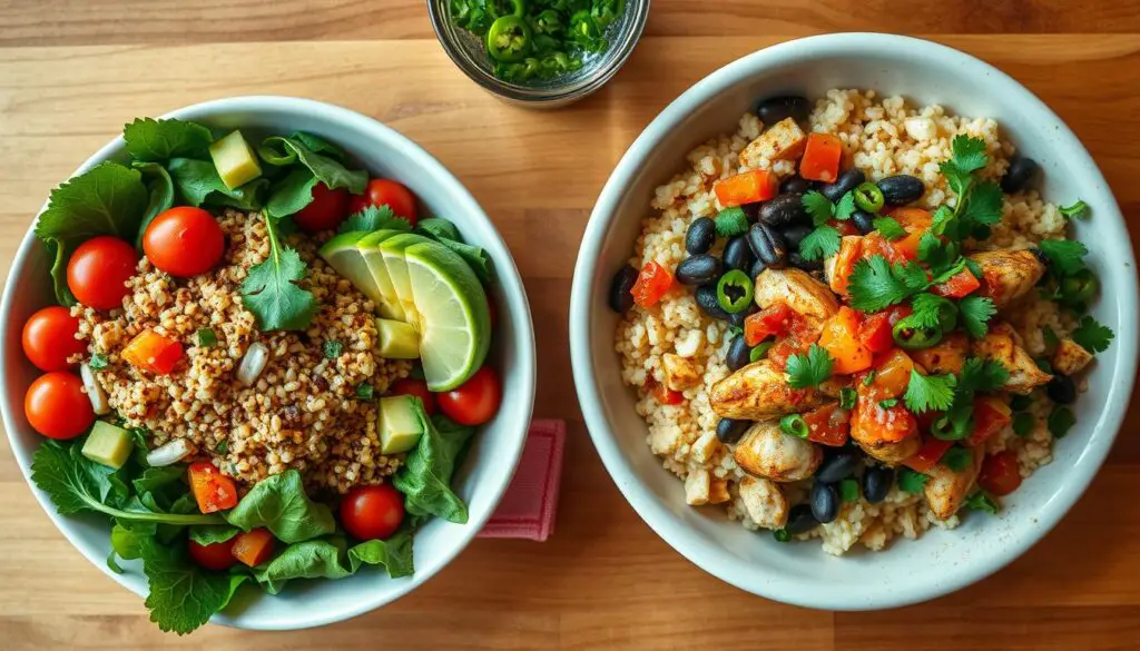 lifestyle bowl vs burrito bowl