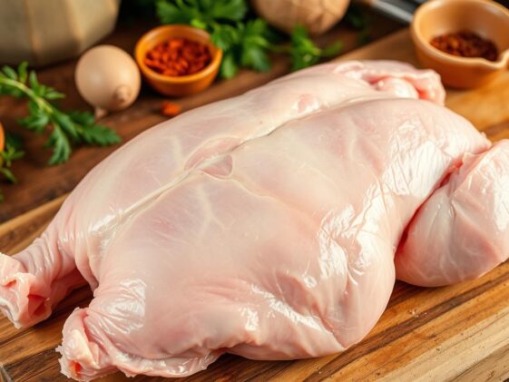 veins in chicken