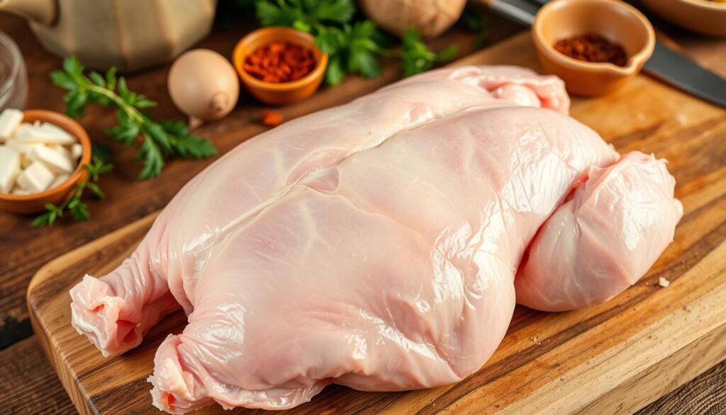 veins in chicken