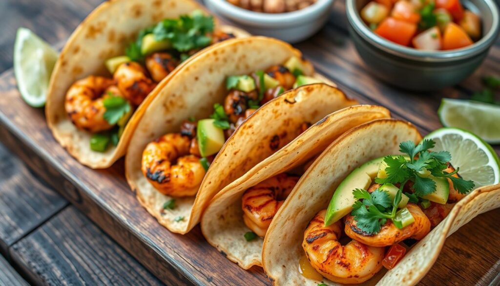 Blackened Shrimp Tacos