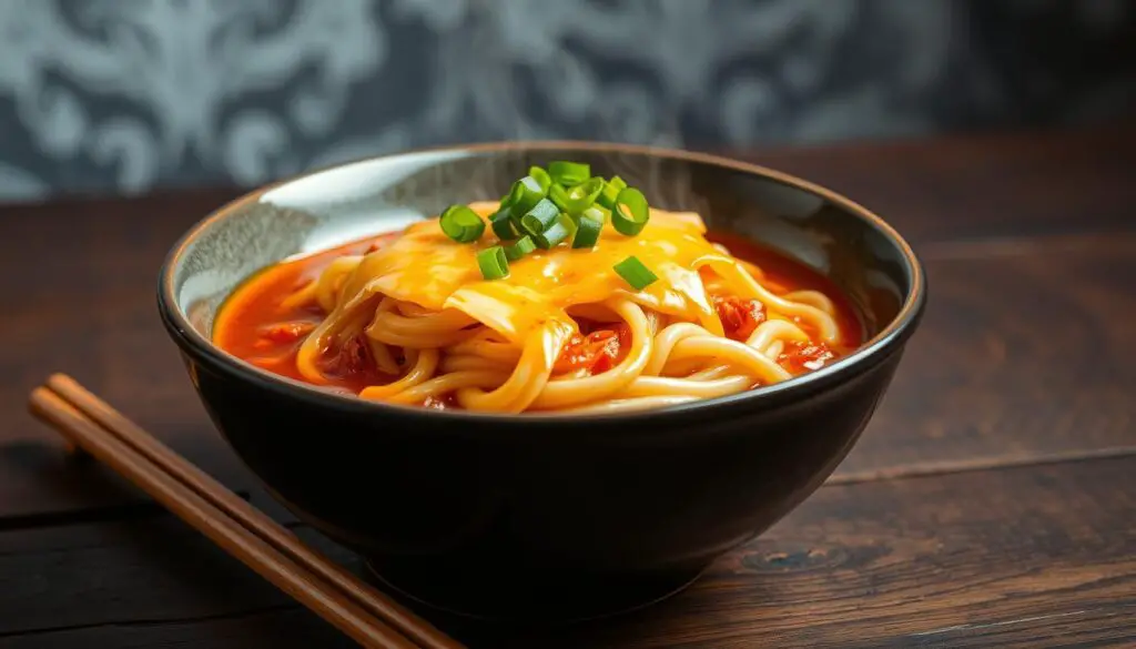 Buldak Noodles with Cheese