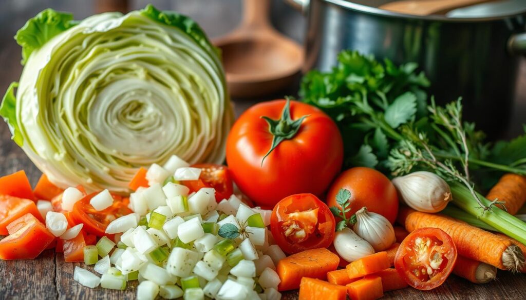 Cabbage Soup Ingredients