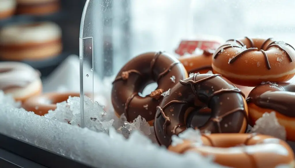 Freezing Krispy Kreme Donuts