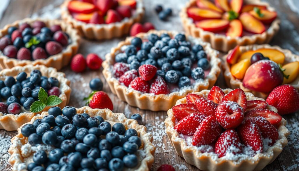 Frozen fruit pies