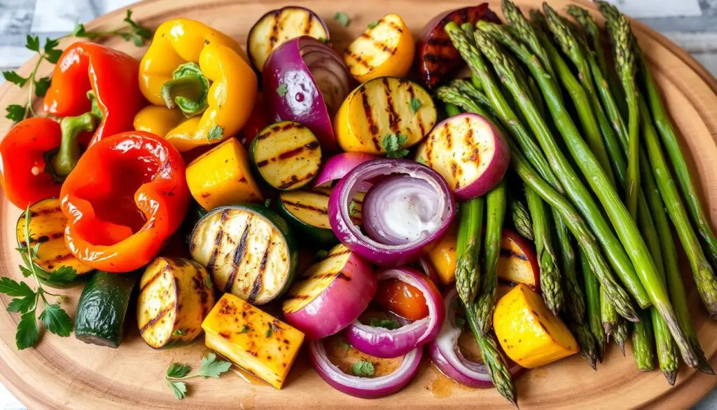 Grilled vegetables