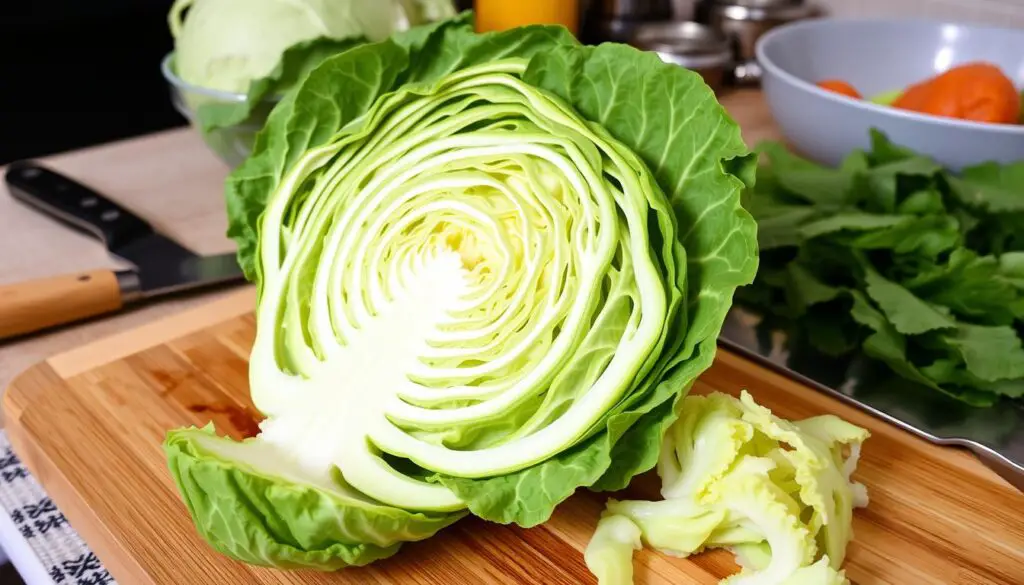 How to Cut Savoy Cabbage