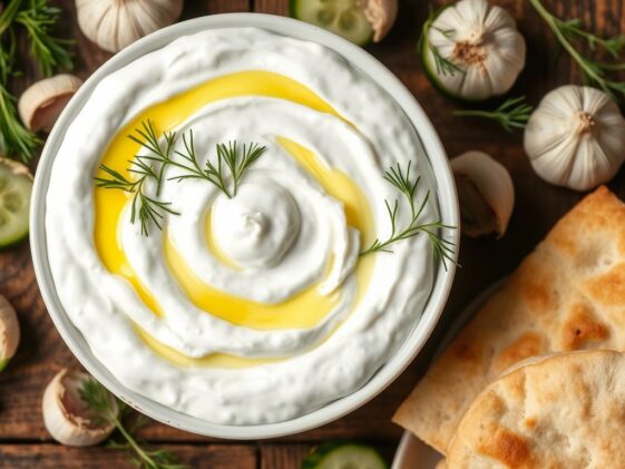 How to Make Tzatziki Sauce With Sour Cream?