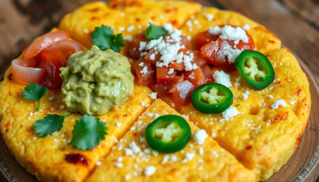 Mexican cornbread toppings