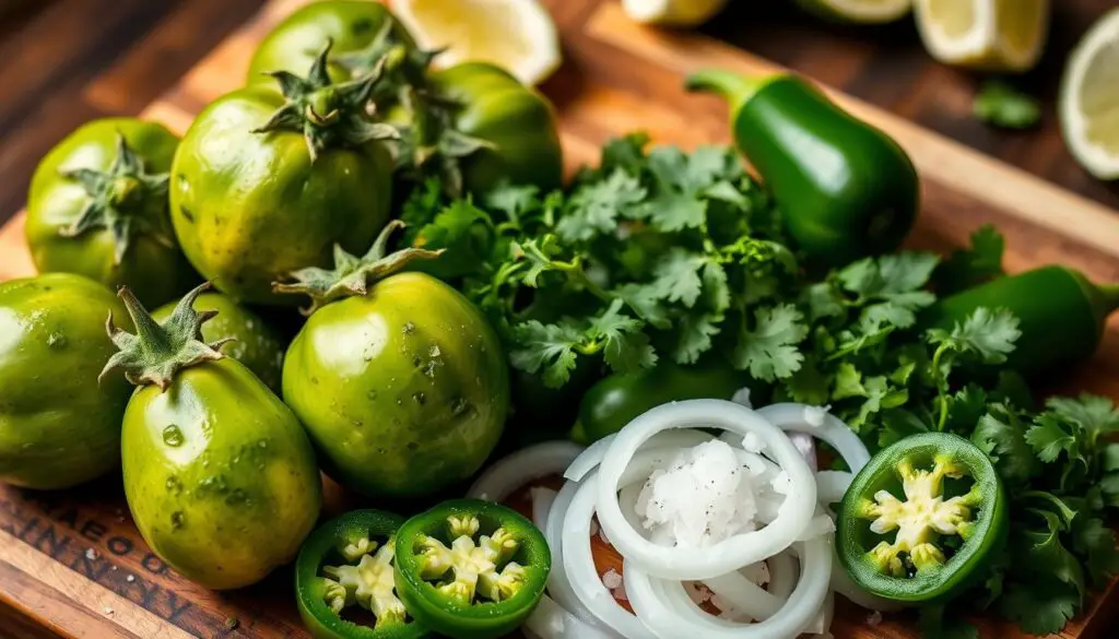 Salsa verde ingredients