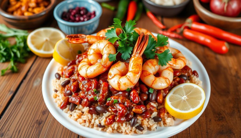 Shrimp and Red Beans and Rice