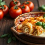 String Cheese Manicotti Dump and Bake