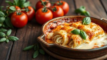 String Cheese Manicotti Dump and Bake