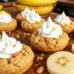 banana cream pie crumbl cookies