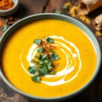 Curried Leek and Parsnip Soup Recipe