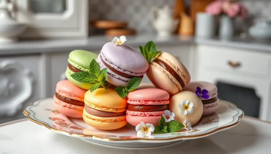 fresh macarons