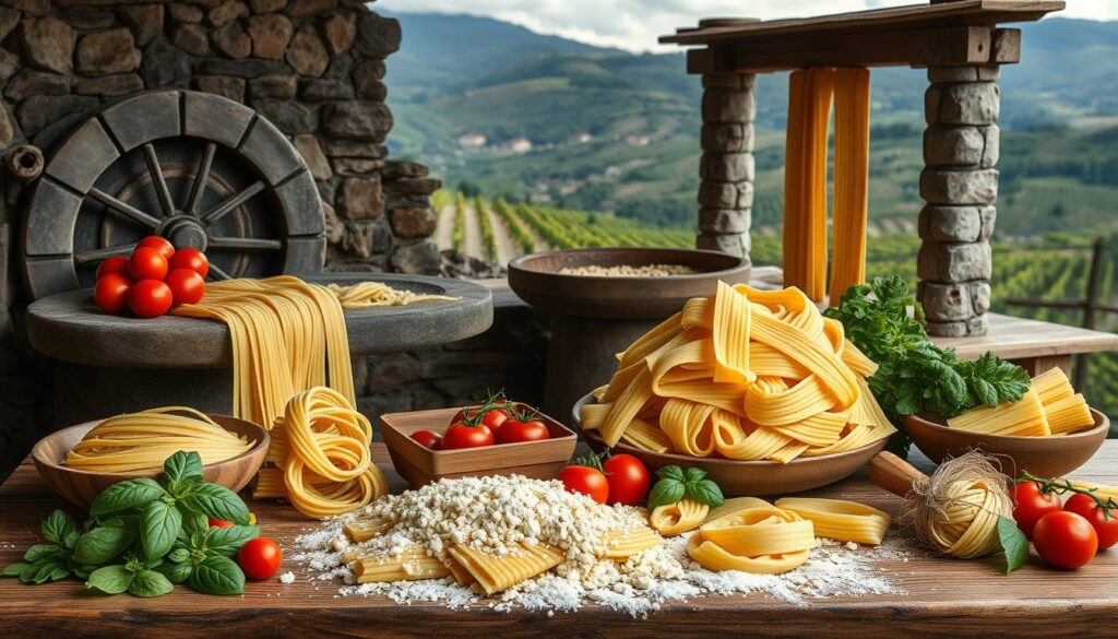 history of paccheri pasta