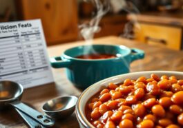 how many calories in baked beans?