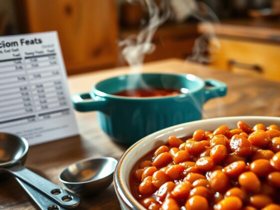 how many calories in baked beans?