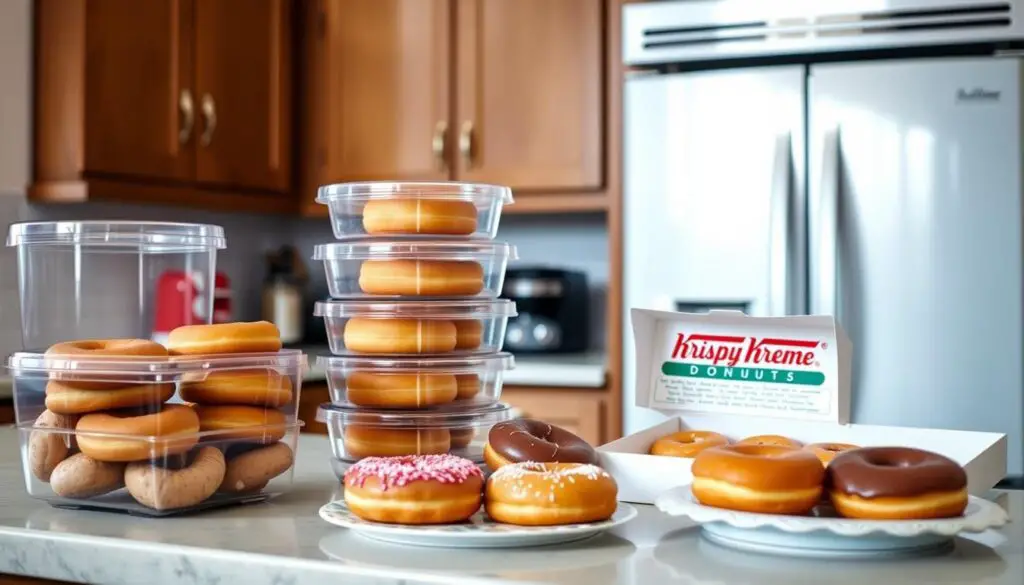 how to store krispy kreme donuts