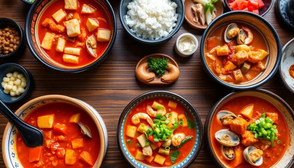 kimchi jjigae variations