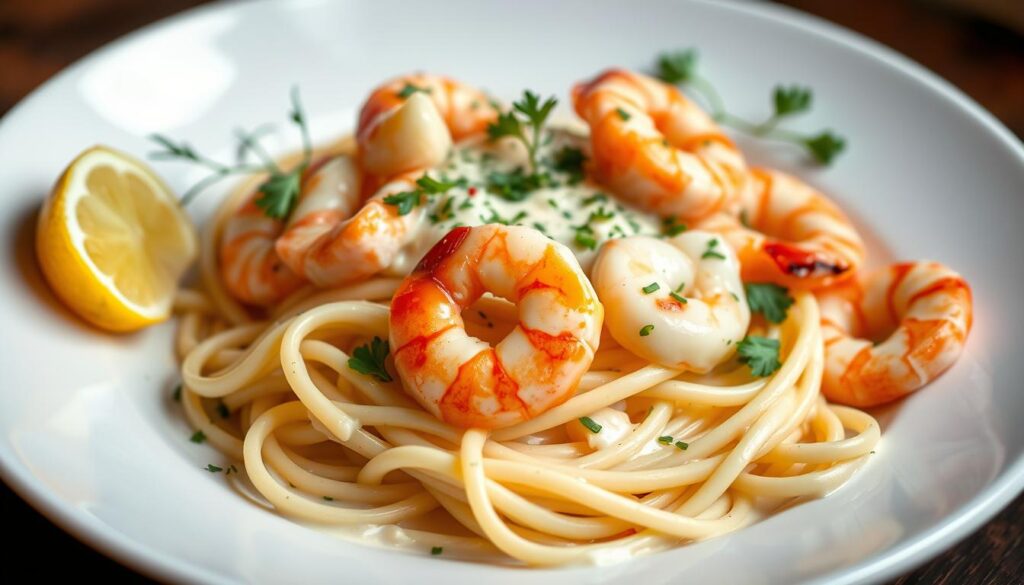 lobster and shrimp fettuccine brio recipe