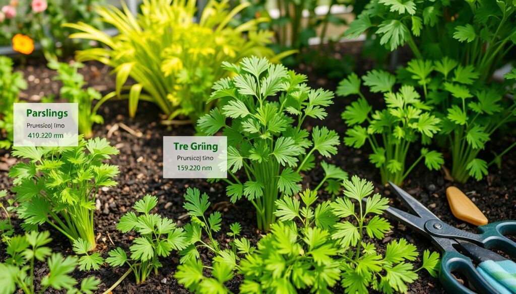 parsley pruning schedule