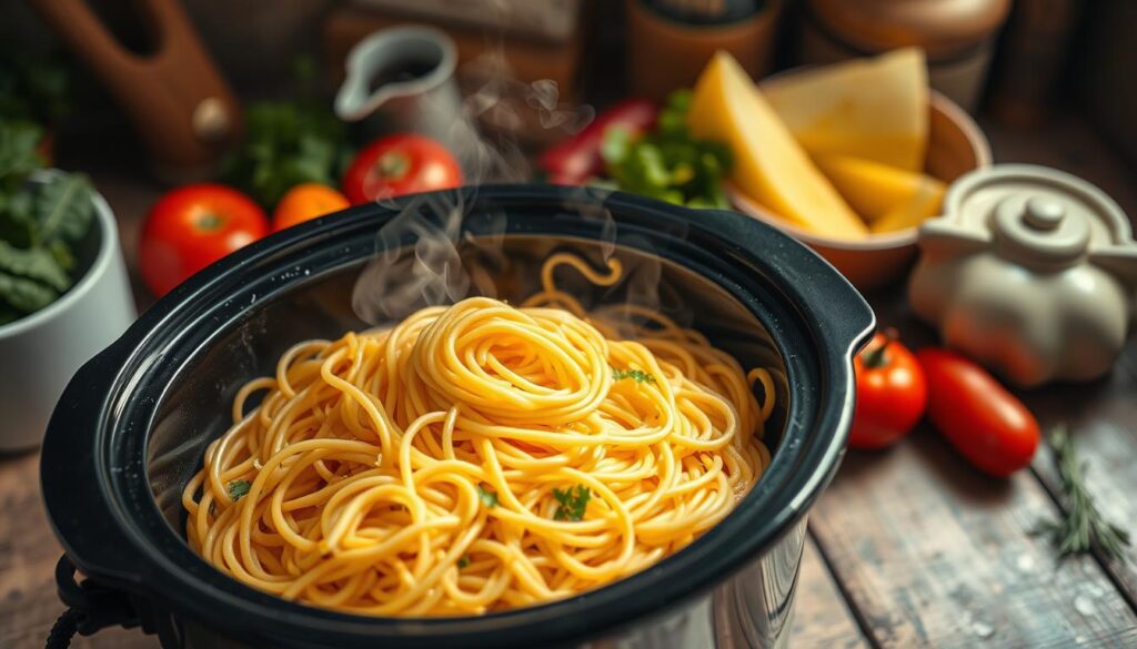 slow cooker noodles