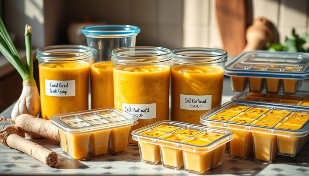 soup storage and freezing tips