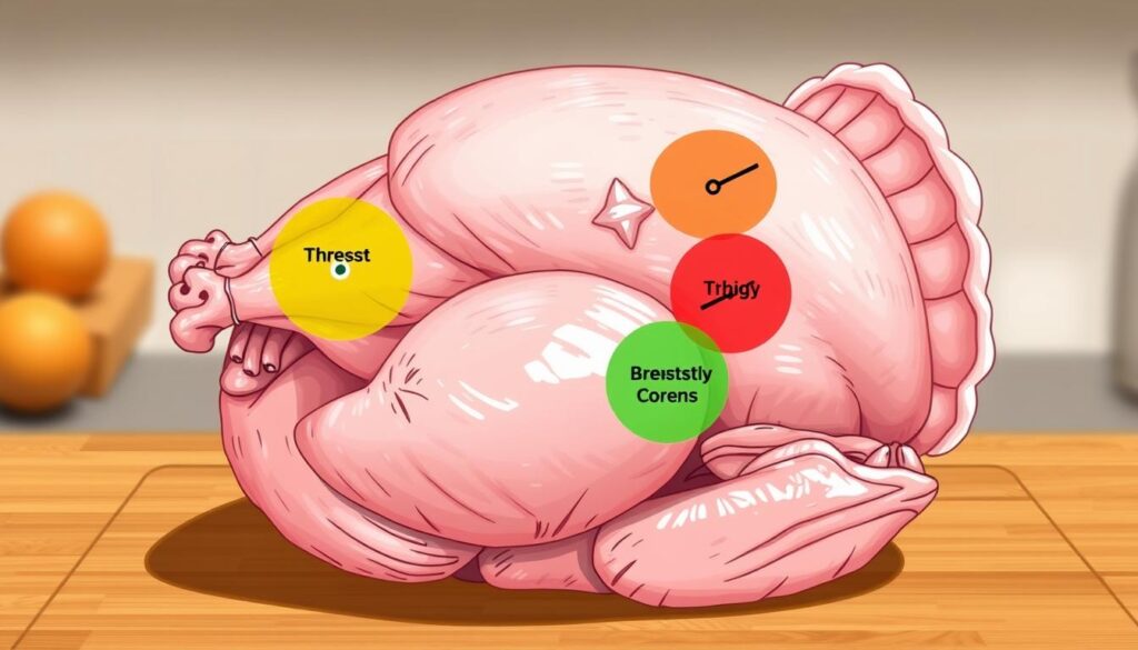 thermometer insertion points