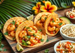 what to serve with shrimp tacos?