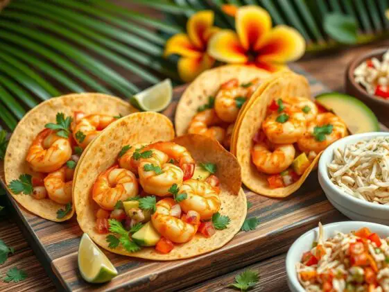 what to serve with shrimp tacos?