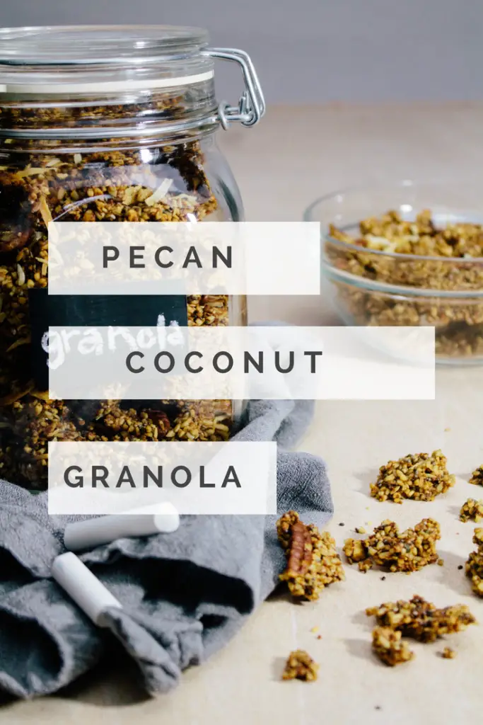 Pecan Coconut Granola