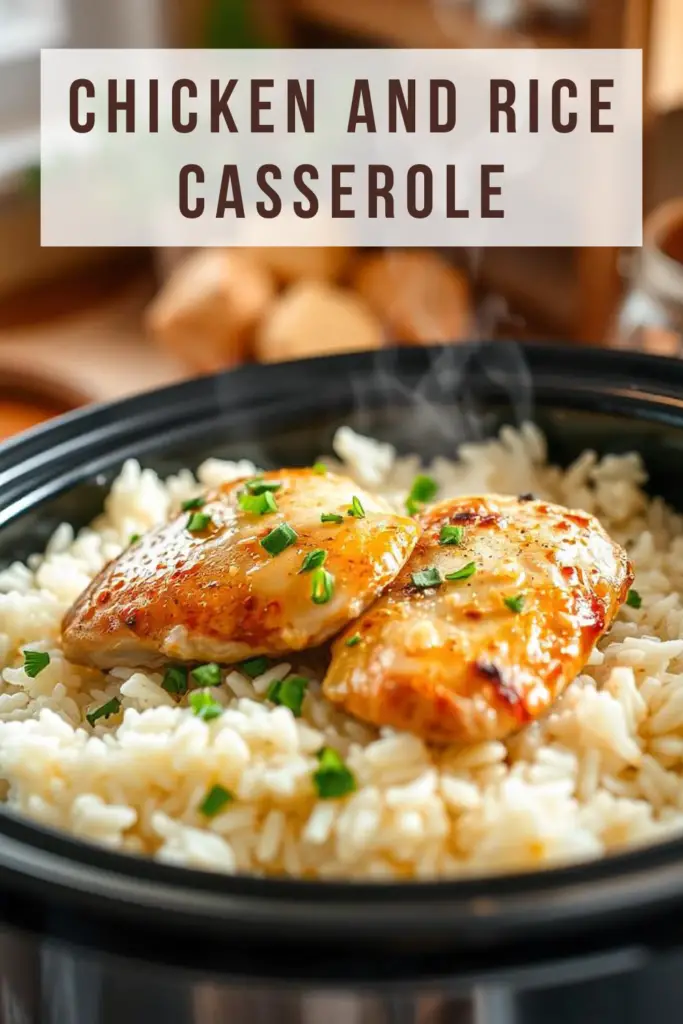 Chicken and Rice Casserole