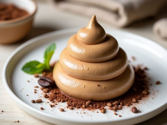 Easy Coffee Mousse with Instant Coffee